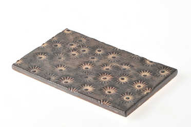 Butterpl&auml;ttli "braun/grau"